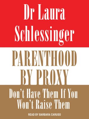 cover image of Parenthood by Proxy